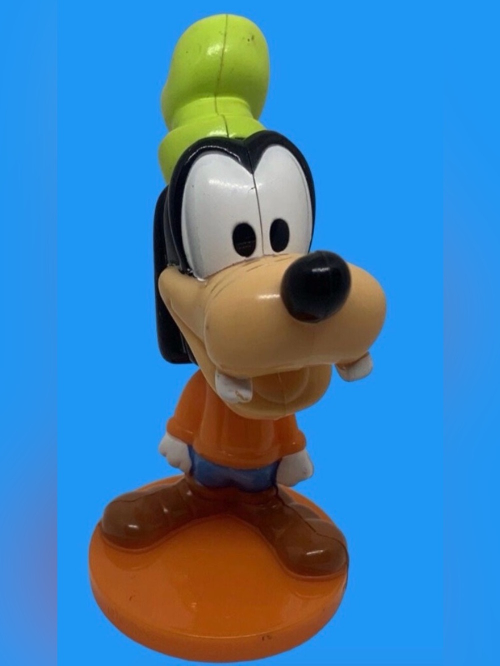 Disney Goofy Bobblehead Figure Toy Kellogg's Walt Disney World Resort 3.5" New